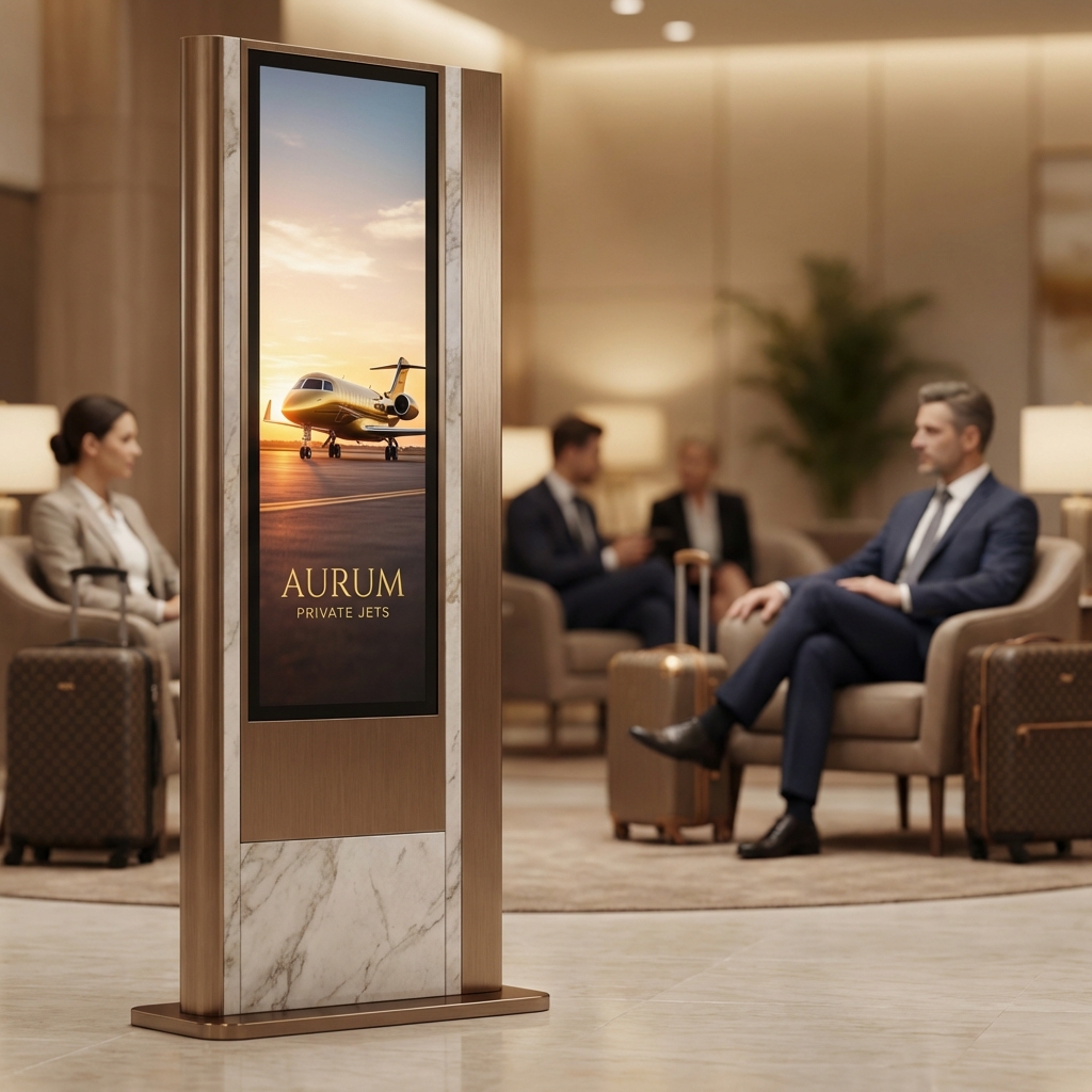 Airport Advertising Screen