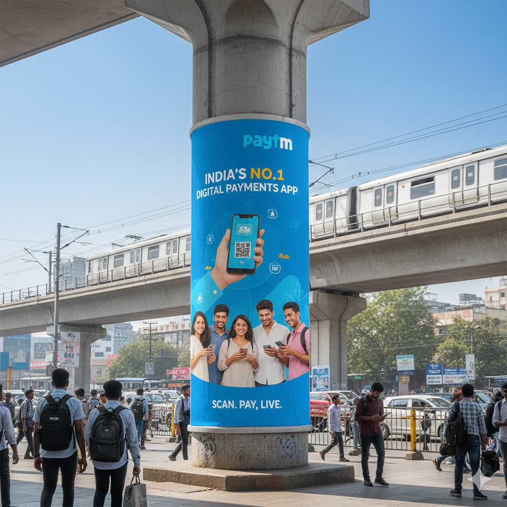 Metro Pillar Branding